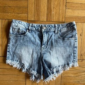 Altar’d state short fringe Jean shorts